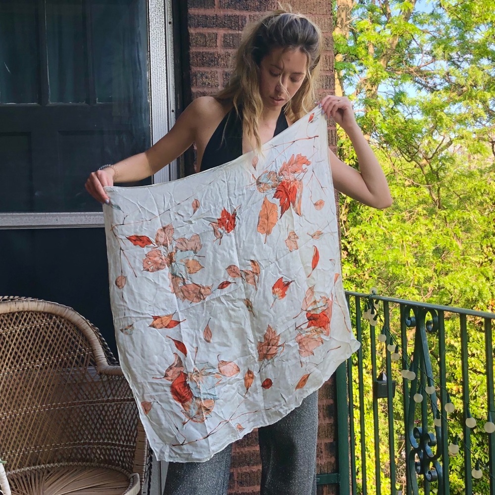 Vintage Silk Scarf - Picture 5 of 6